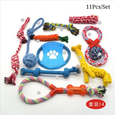 Interactive Aggressive Chewer Puppy Pet Toy Designer Chew Rope Dog Pet Toys
