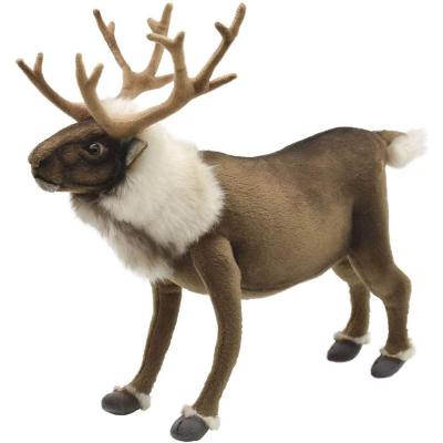 Amazon Hot Selling Simulation Reindeer Doll Furniture Furnishings Gifts Custom Wild Animal Plush Toys