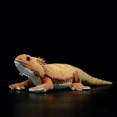 42CM Long Soft Bearded Dragon Plush Toy Real Life Reptiles Lizard Stuffed Animal Toys